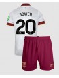 West Ham United Jarrod Bowen #20 Ausweichtrikot für Kinder 2024-25 Kurzarm (+ Kurze Hosen)